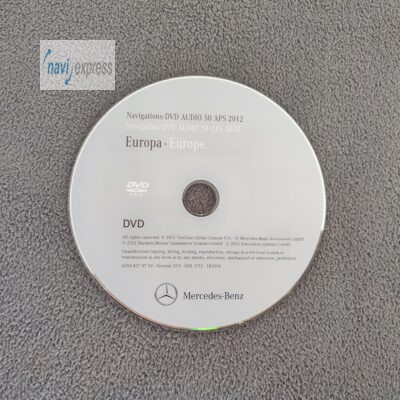 Mercedes Benz Navigation DVD AUDIO 50 APS NTG4-204 EUROPA 2012