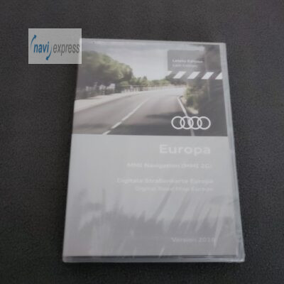 AUDI MMI 2G Navigation DVD Set Europa 2018 Final Update 4E0060884FF