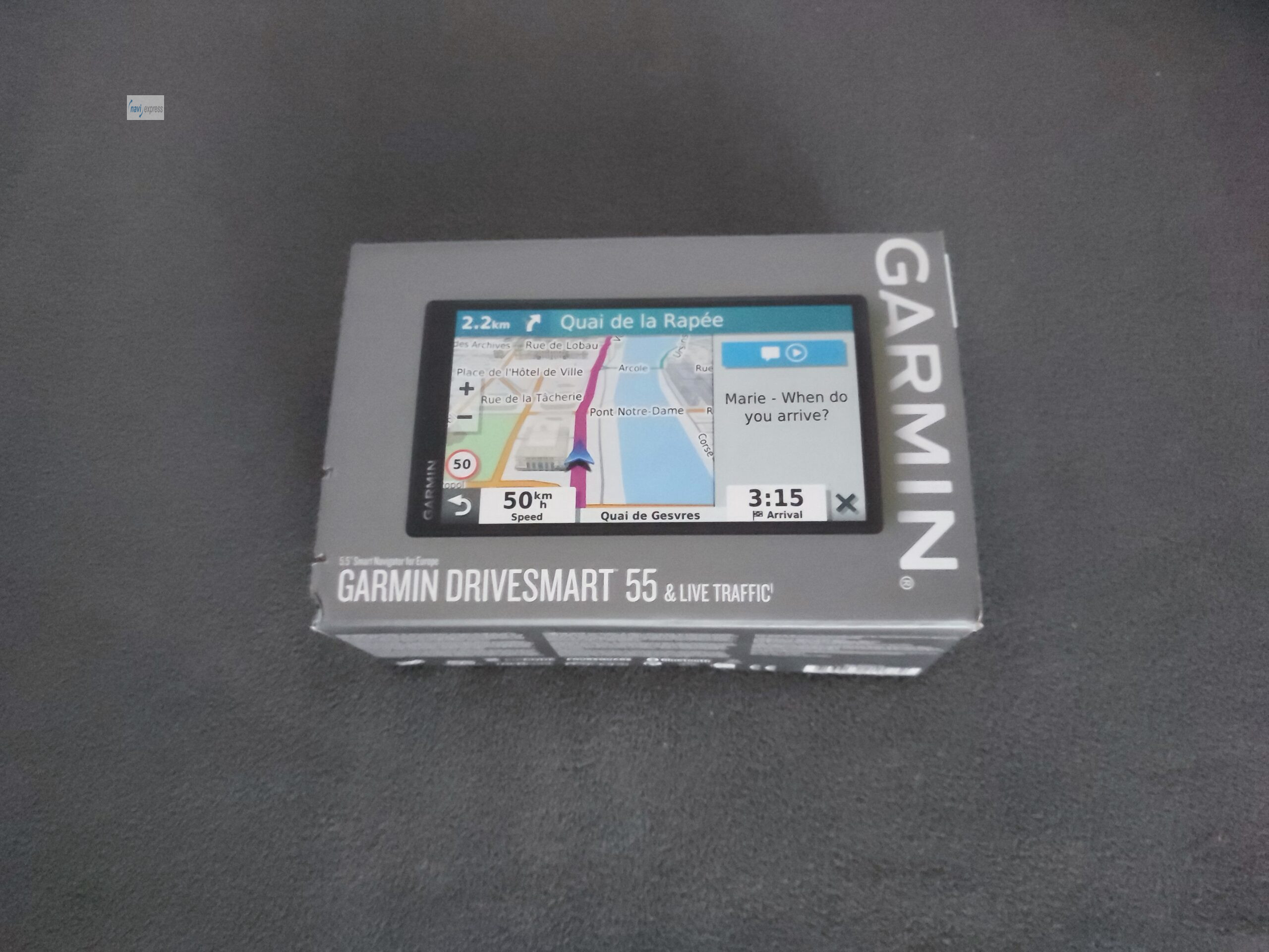Garmin Drivesmart 55 MT-S 5,5 Zoll PKW Navi Europa WLAN Traffic via Smartphone