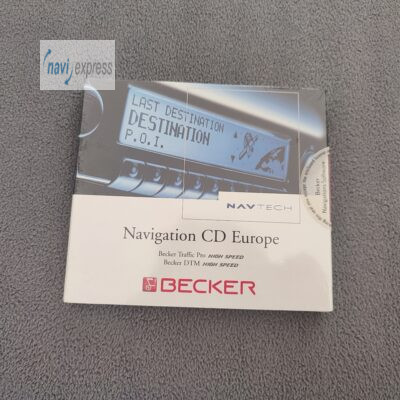 Becker Navigation CD NEU Traffic PRO HIGHSPEED DTM HIGHSPEED Europa Deutschland 2004 V3.0
