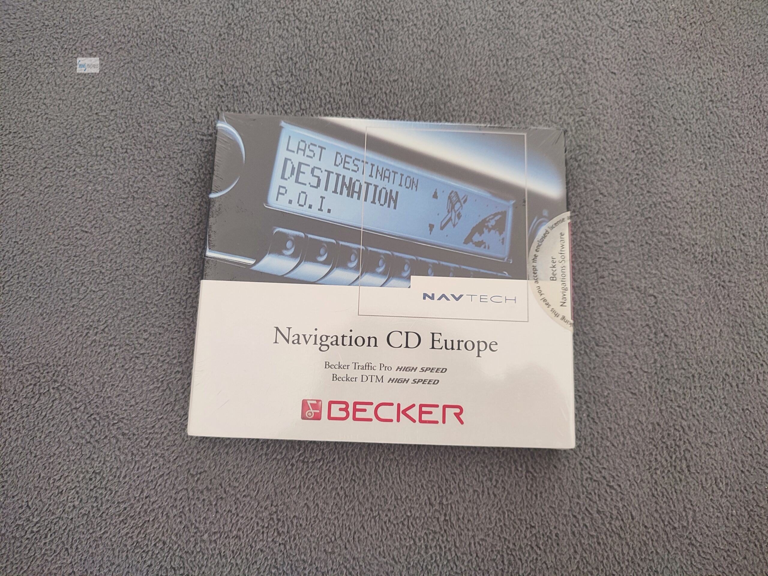 Becker Navigation CD NEU Traffic PRO HIGHSPEED DTM HIGHSPEED Europa Deutschland 2004 V3.0