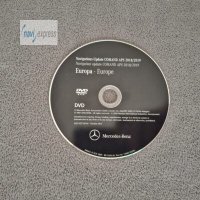 Mercedes-Benz Navi DVD COMAND APS NTG1 Europa 2018/2019 A2118270901