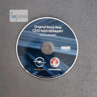OPEL CD70 Navigation CD Deutschland 2012/2013
