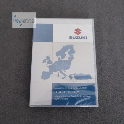 Suzuki SX4 Navigation SD Karte für Bosch MMC Navi Europa Türkei 2019 (v9.0 EU)