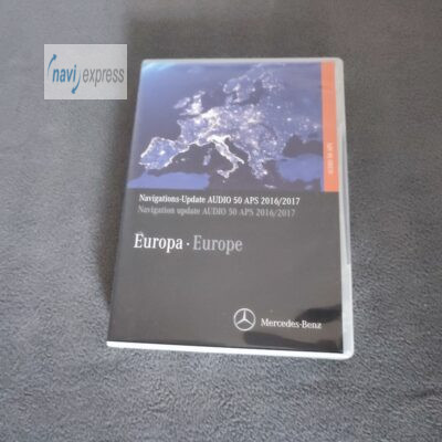 Mercedes Navigation CD Set Audio 50 APS NTG2 Europa 2016/2017 Version 18.0