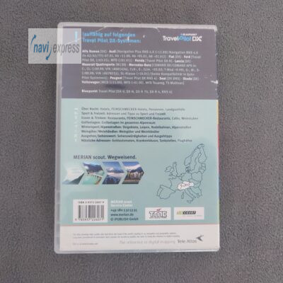 Navi CD Blaupunkt Travelpilot DX ALPEN ÖSTERREICH SCHWEIZ 2004