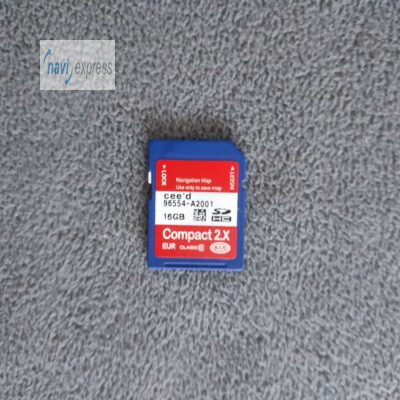 Original Navi SD Karte KIA CEED Compact 2.X Standard Gen2 Europa 2023