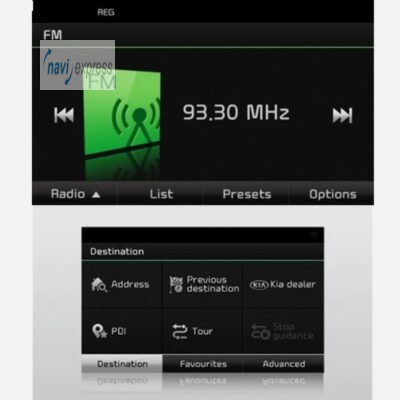 Original Navi SD Karte KIA CEED Compact 2.X Standard Gen2 Europa 2023