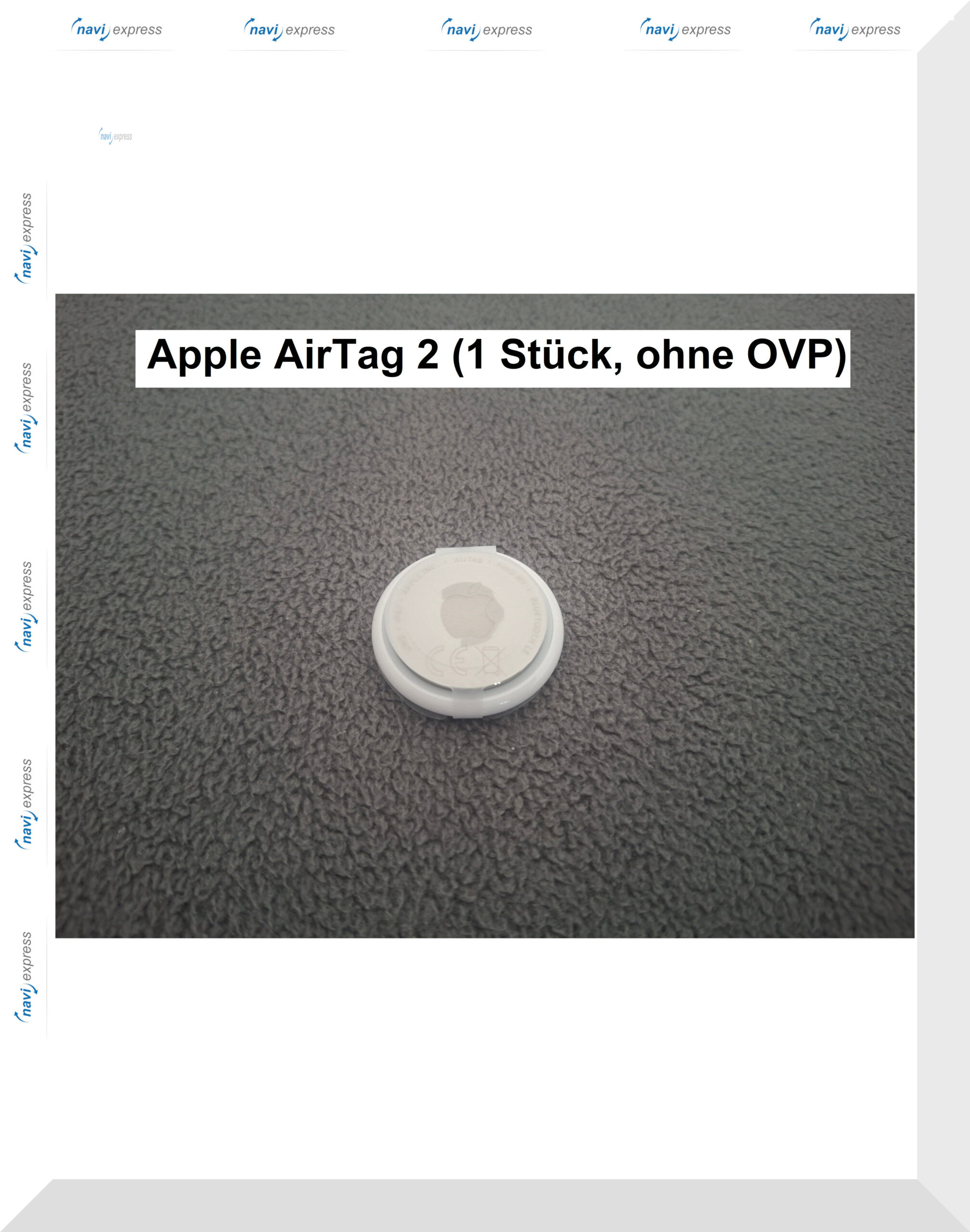 APPLE AIRTAG 2. Generation 1 STÜCK TRACKER ORTUNGSGERÄT NEU ORIGINAL