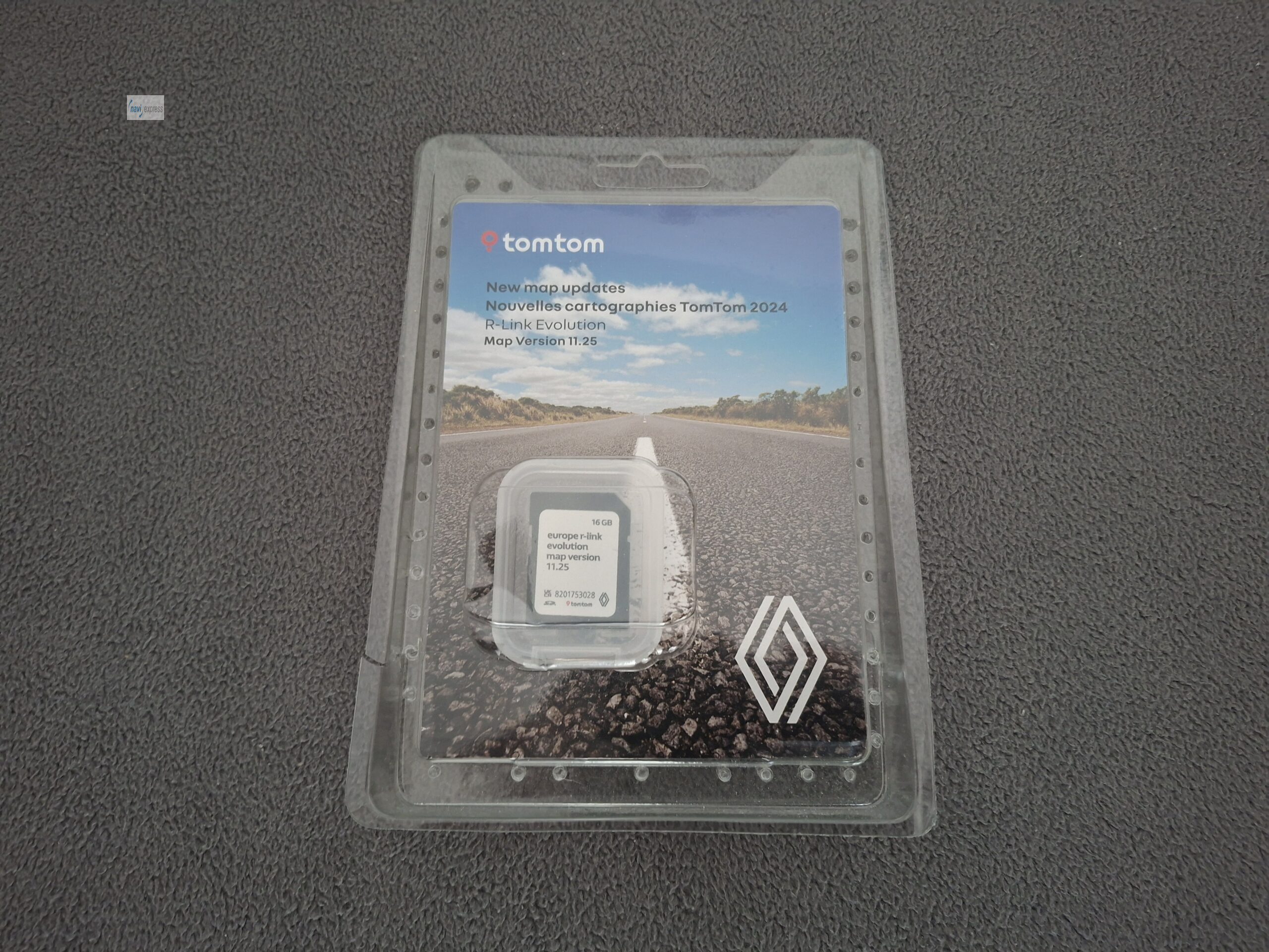Renault R-Link Evolution Navi SD Karte Europa 2024 Map Version 11.25