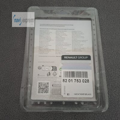 Renault R-Link Evolution Navi SD Karte Europa 2024 Map Version 11.25