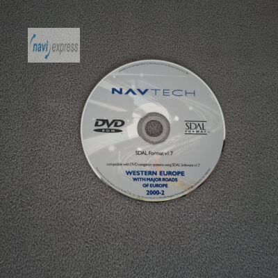 DVD Navigation SDAL Westeuropa 2000 für SAAB 9-3 und MAZDA