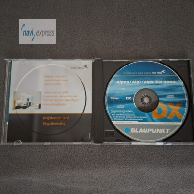 Navi CD Blaupunkt Travelpilot DX ALPEN ÖSTERREICH SCHWEIZ 2003