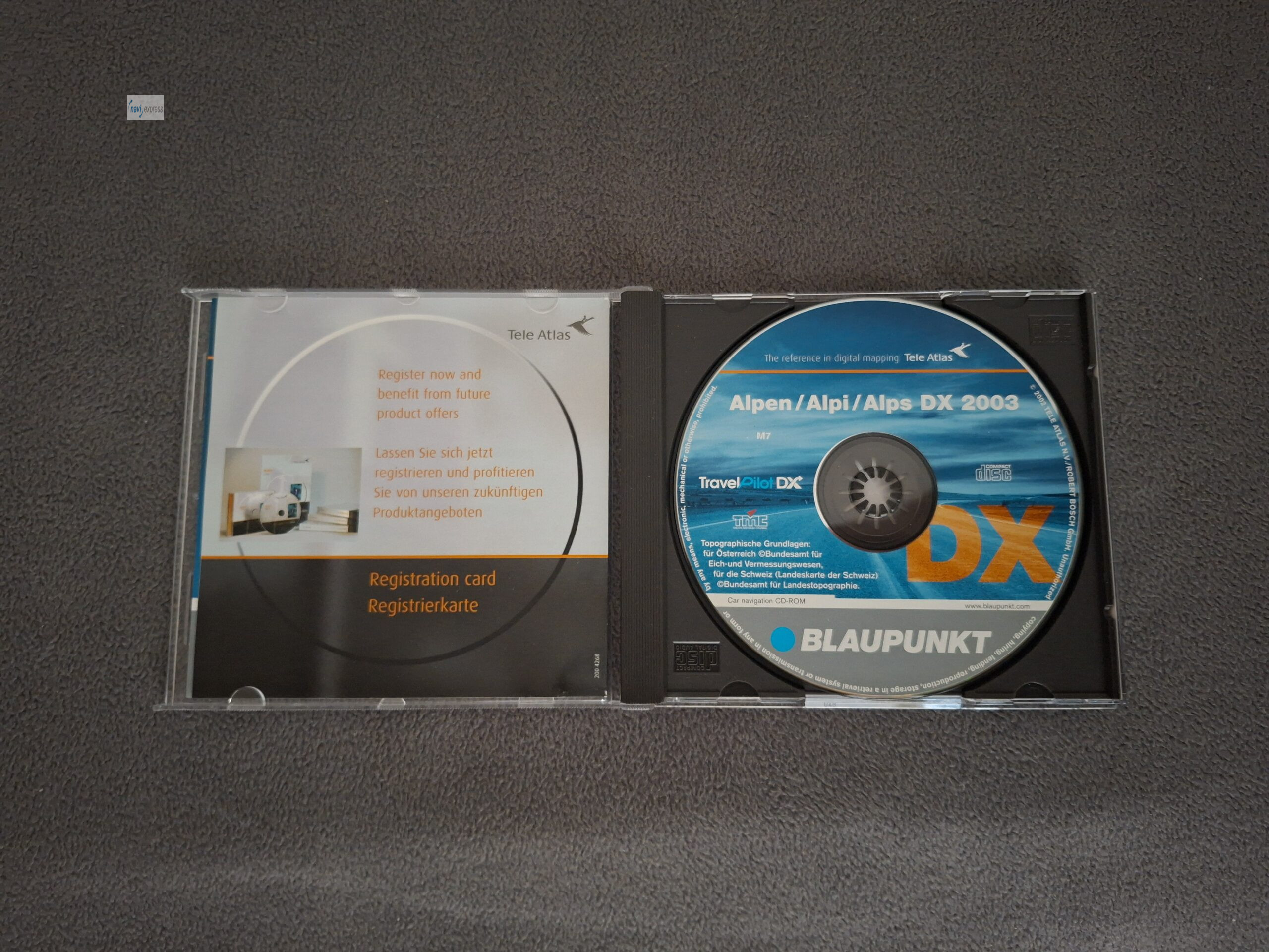 Navi CD Blaupunkt Travelpilot DX ALPEN ÖSTERREICH SCHWEIZ 2003 – Bild 2