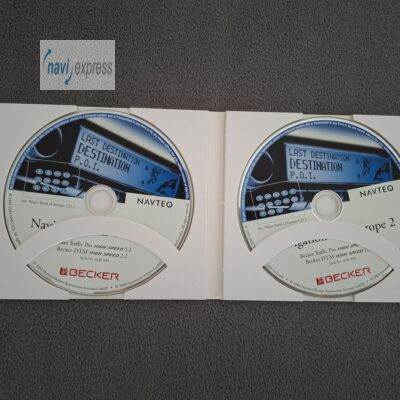 Becker Navi CD Set Traffic PRO HIGHSPEED DTM HIGHSPEED Europa Deutschland 2004/2005 V3.2