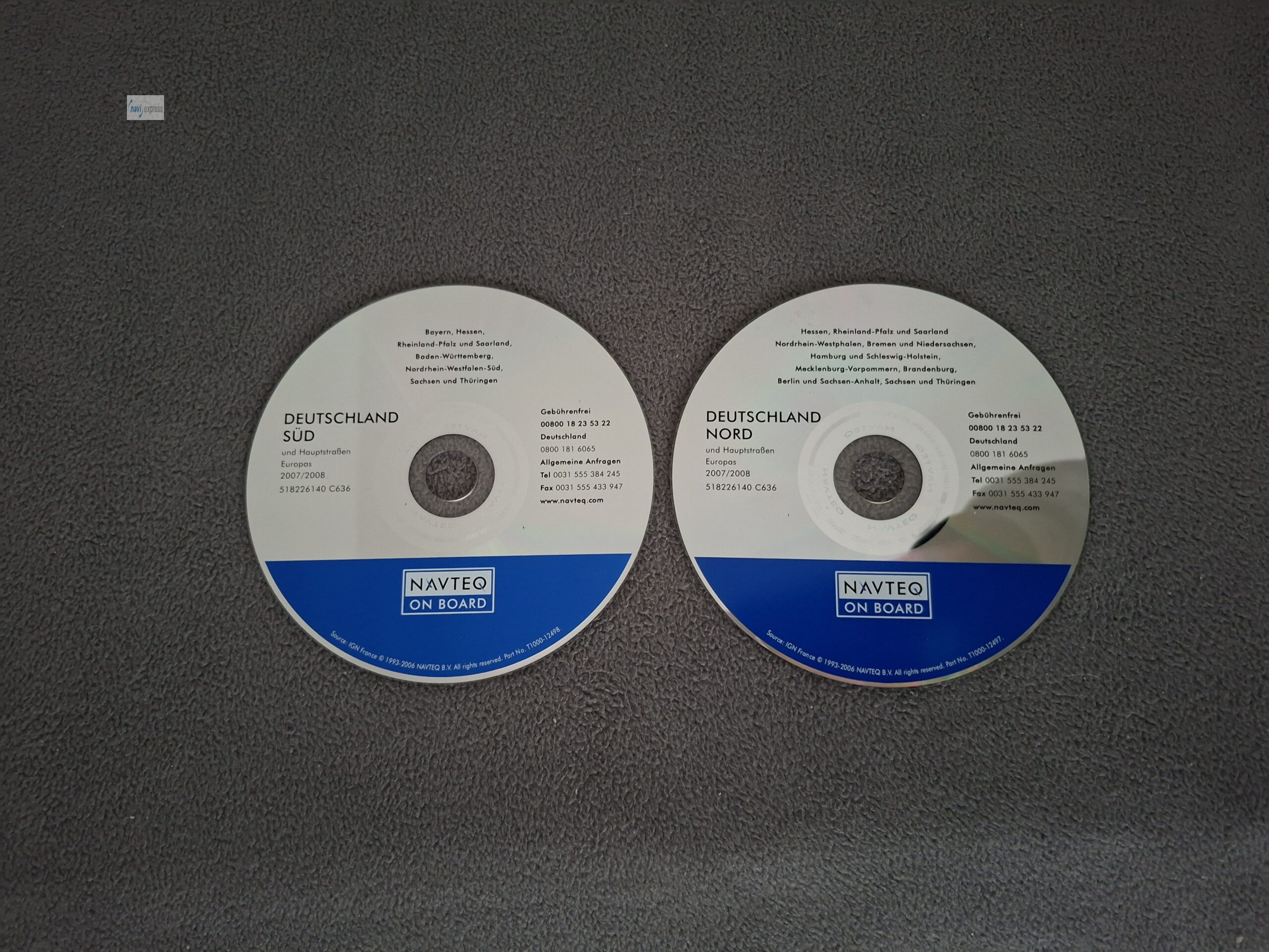 Navigation CD Connect NIT G1 Deutschland 2007/2008 Alfa Romeo Fiat Lancia Maserati