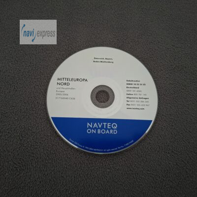 Navigation CD Connect NIT G1 Österreich Bayern BaWü 2005/2006 Alfa Romeo Fiat Lancia Maserati