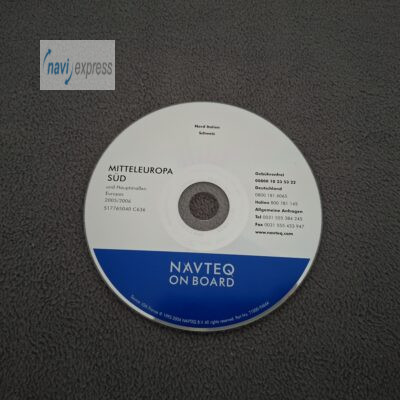 Navigation CD Connect NIT G1 Schweiz Norditalien 2005/2006 Alfa Romeo Fiat Lancia Maserati