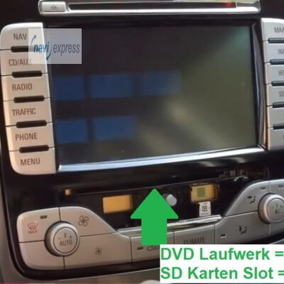 FORD TravelPilot NX Navigations-DVD EUROPA 2009