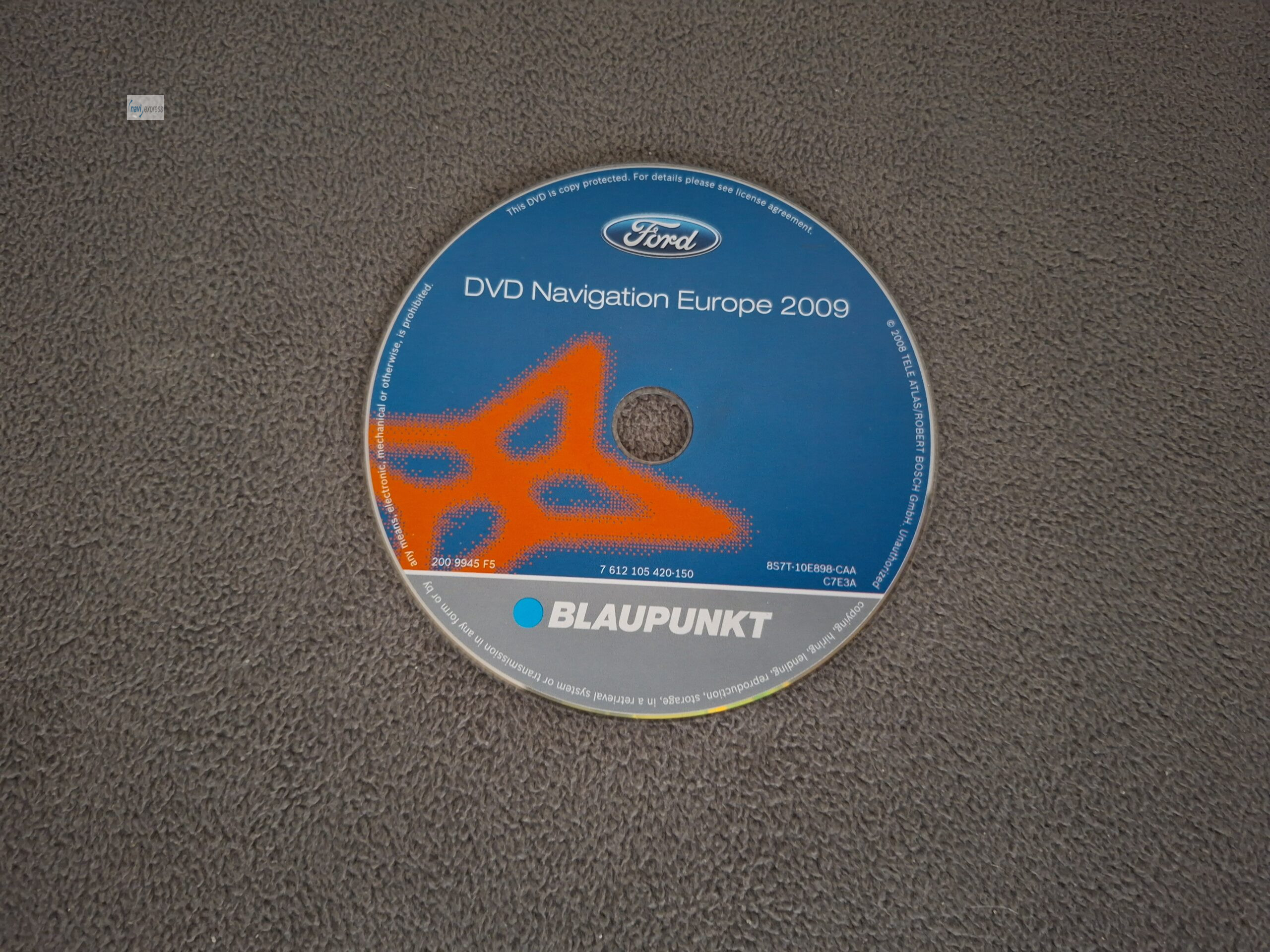 FORD TravelPilot NX Navigations-DVD EUROPA 2009