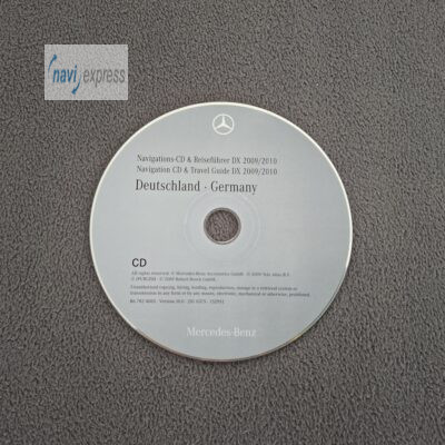 Navigation CD Deutschland 2009/2010 DX Version 10.0 für Mercedes-Benz Comand DX