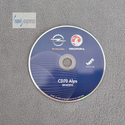 OPEL CD70 Navigation CD ALPEN ÖSTERREICH SCHWEIZ 2014/2015