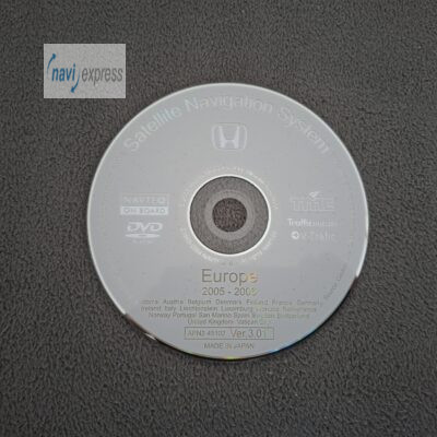 Honda Navi DVD Deutschland Westeuropa 2005/2006 APN2-45102 Ver.3.01