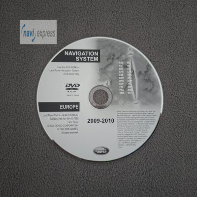 Navi DVD DENSO Range Rover (Sport) Discovery 3 Deutschland Westeuropa 2009/2010