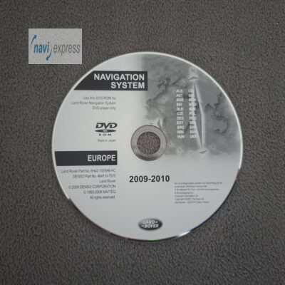 Navi DVD DENSO Range Rover (Sport) Discovery 3 Deutschland Osteuropa 2009/2010