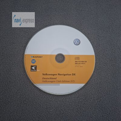 Volkswagen Navigation DX CD Deutschland V7 von 2007/2008 MCD MFD MFD2 CD RNS2 CD