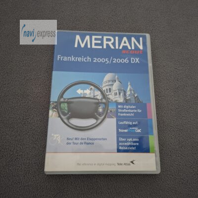 Navigation CD Blaupunkt Travelpilot DX France Frankreich 2005/2006
