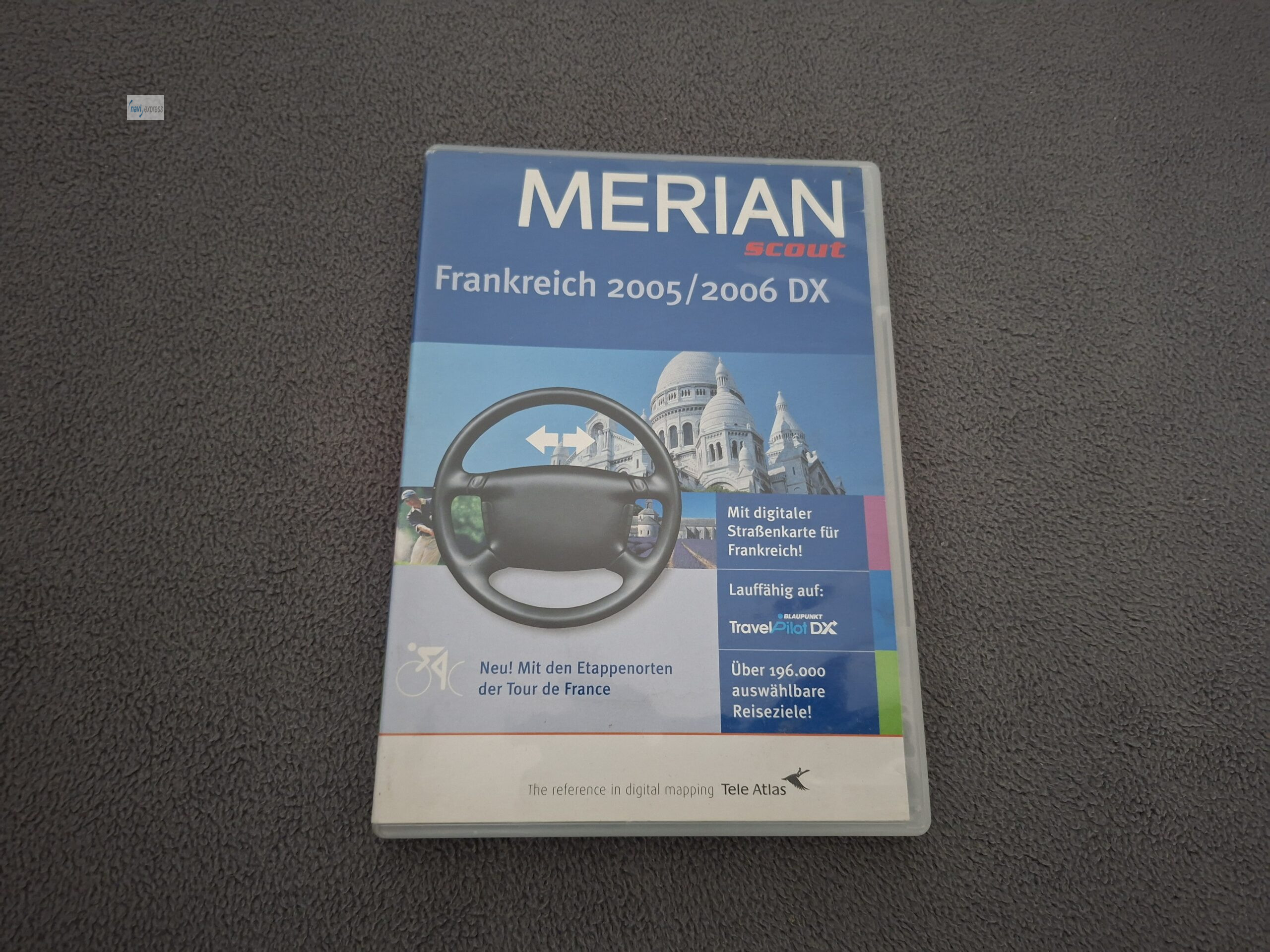 Navigation CD Blaupunkt Travelpilot DX France Frankreich 2005/2006