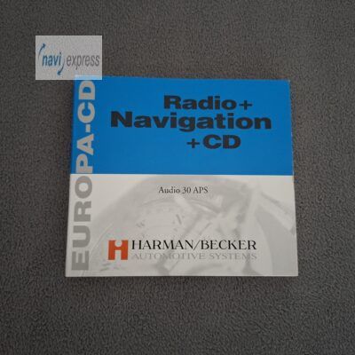 Becker Navi CD Set AUDIO 30 APS Deutschland Westeuropa 2003 Version 7.0