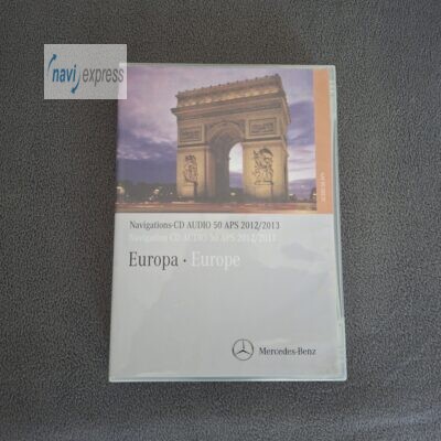 Navi CD Set Mercedes Audio 50 APS NTG2 Europa 2012/2013 Version 14.0