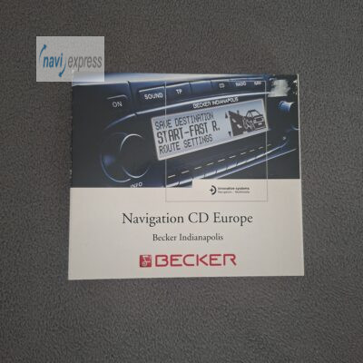 Navi CD Set Becker Indianapolis (Pro) Deutschland Westeuropa 2005 Version 2.0