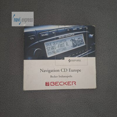 Navi CD Set Becker Indianapolis (Pro) Deutschland Westeuropa 2003/2004 Version 1.0