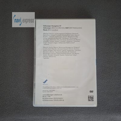 Volkswagen Navigation CY DVD Europa Ost Deutschland V13 von 2016