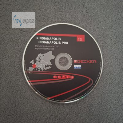 Navi CD Becker Indianapolis (Pro) Frankreich Belgien Luxemburg Schweiz 2008/2009 V7.0