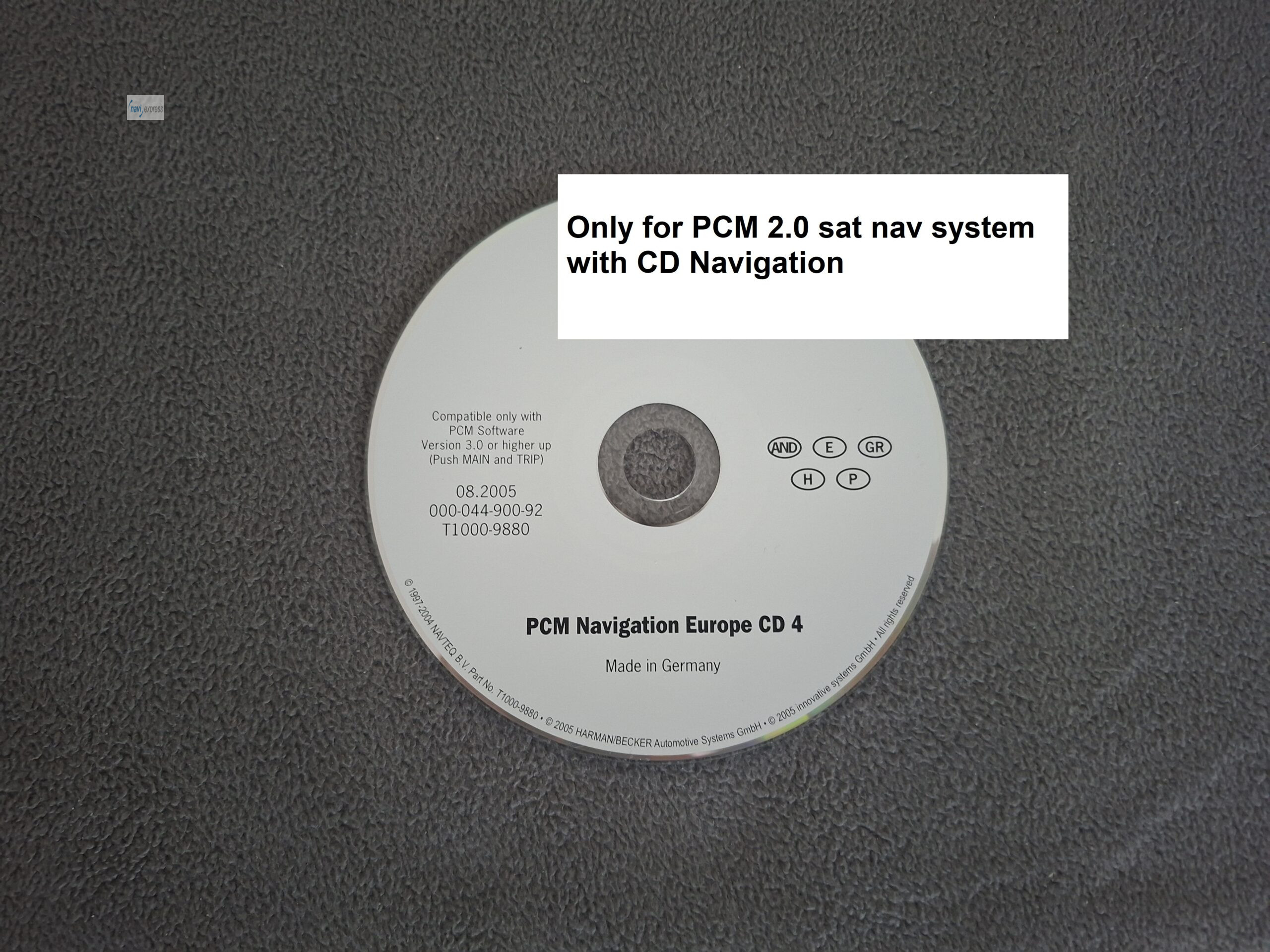 Porsche PCM 2.0 Navigation CD Spanien Portugal Ungarn Griechenland 2005
