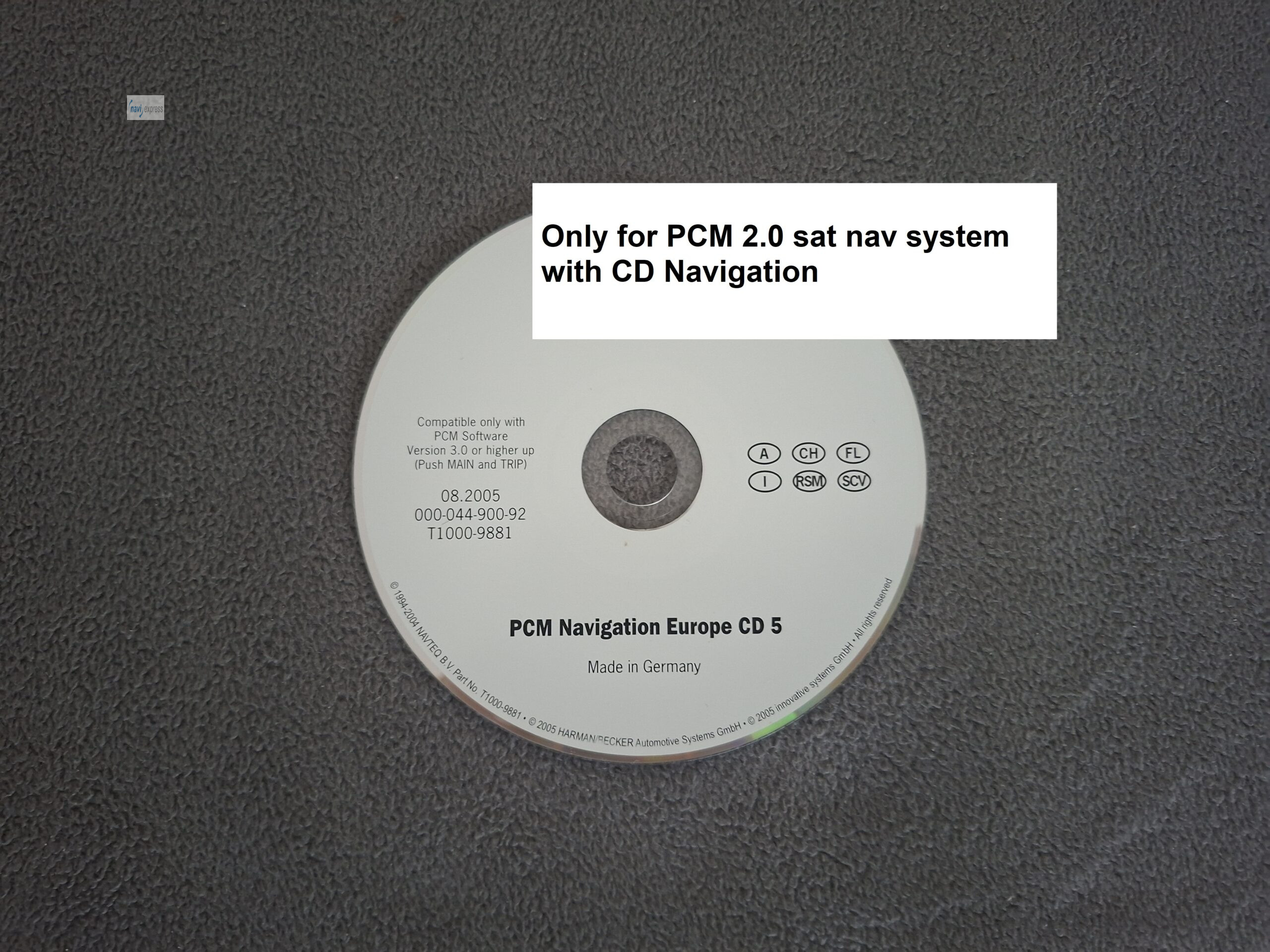 Porsche PCM 2.0 Navigation CD Österreich Schweiz Italia 2005