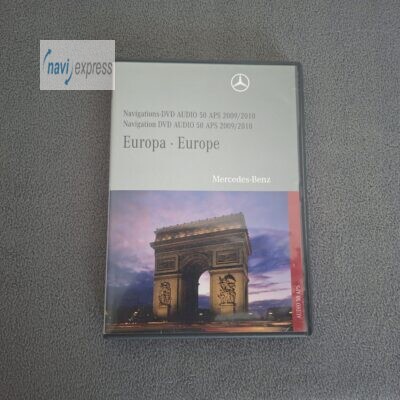 Mercedes-Benz Navigation DVD für AUDIO 50 APS NTG4-204 EUROPA 2009/2010