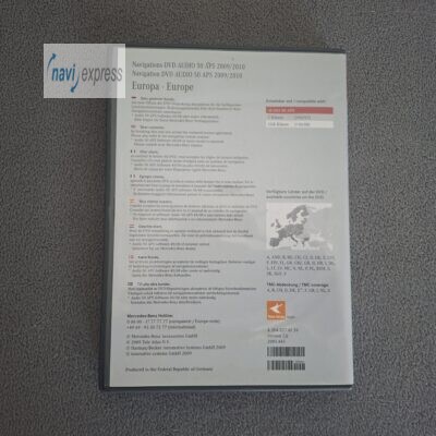 Mercedes-Benz Navigation DVD für AUDIO 50 APS NTG4-204 EUROPA 2009/2010