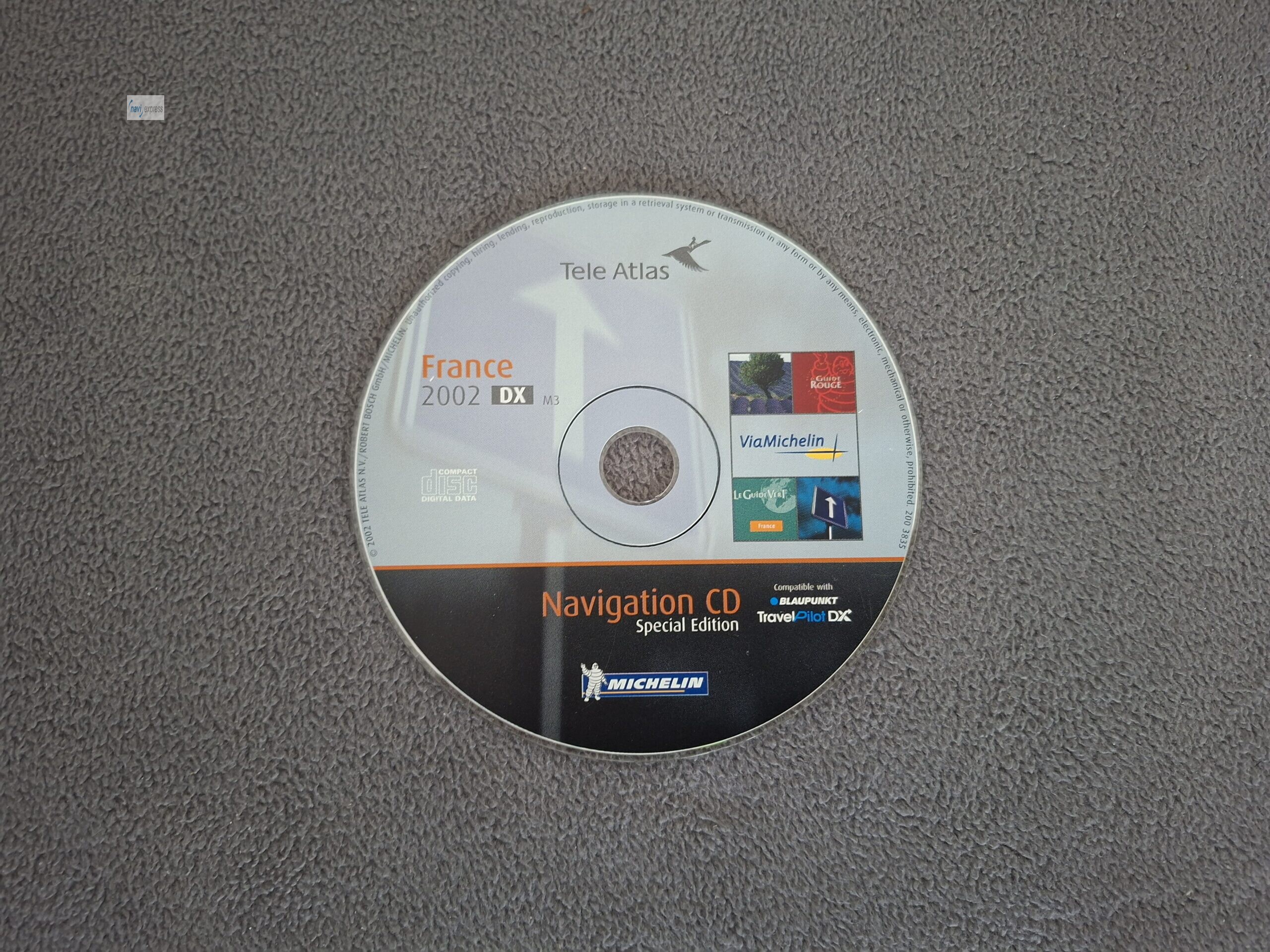 Navigation CD Blaupunkt Travelpilot DX France Frankreich 2002 DX