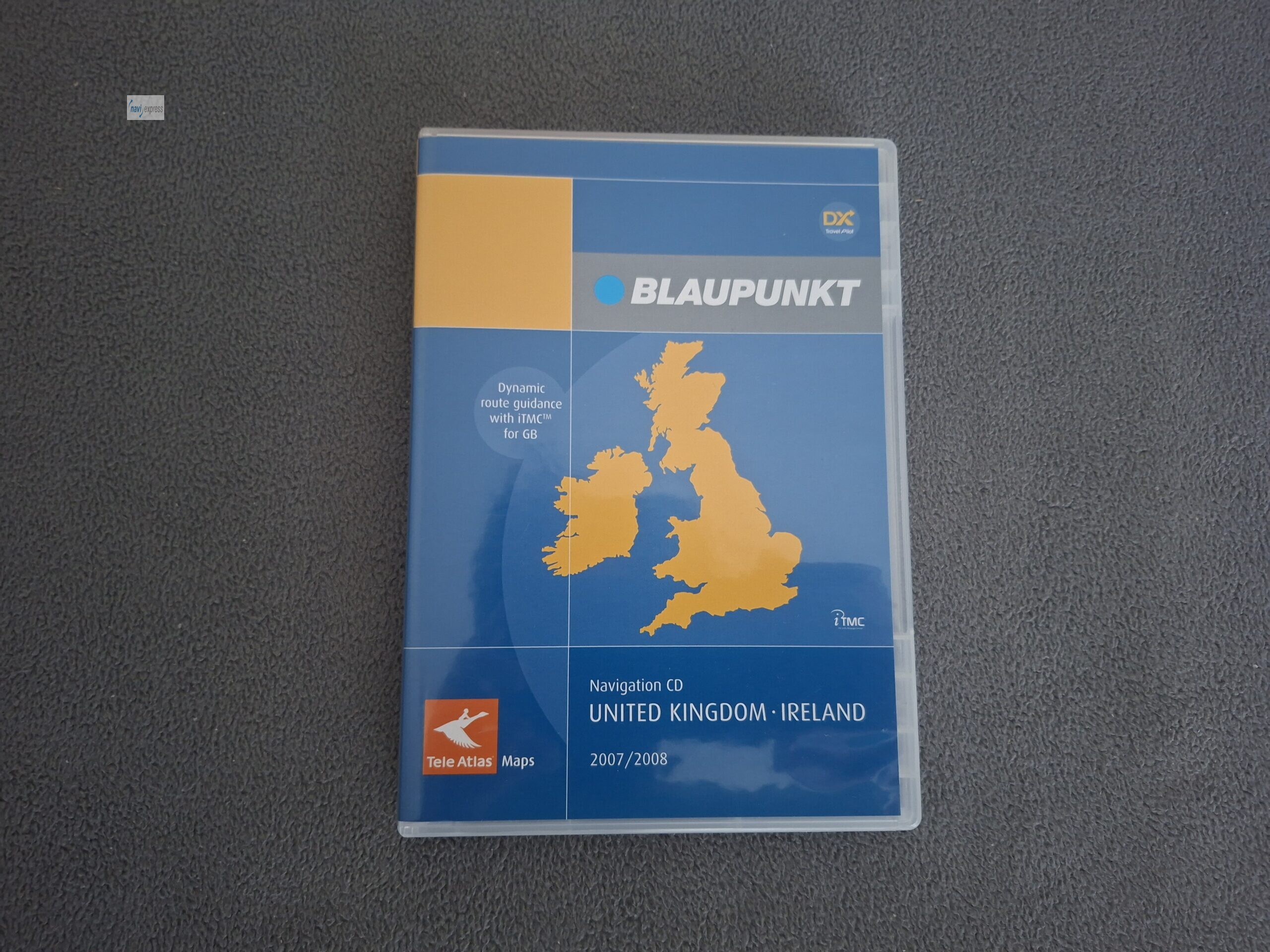Navigation CD Blaupunkt Travelpilot DX United Kingdom Ireland 2007/2008 DX