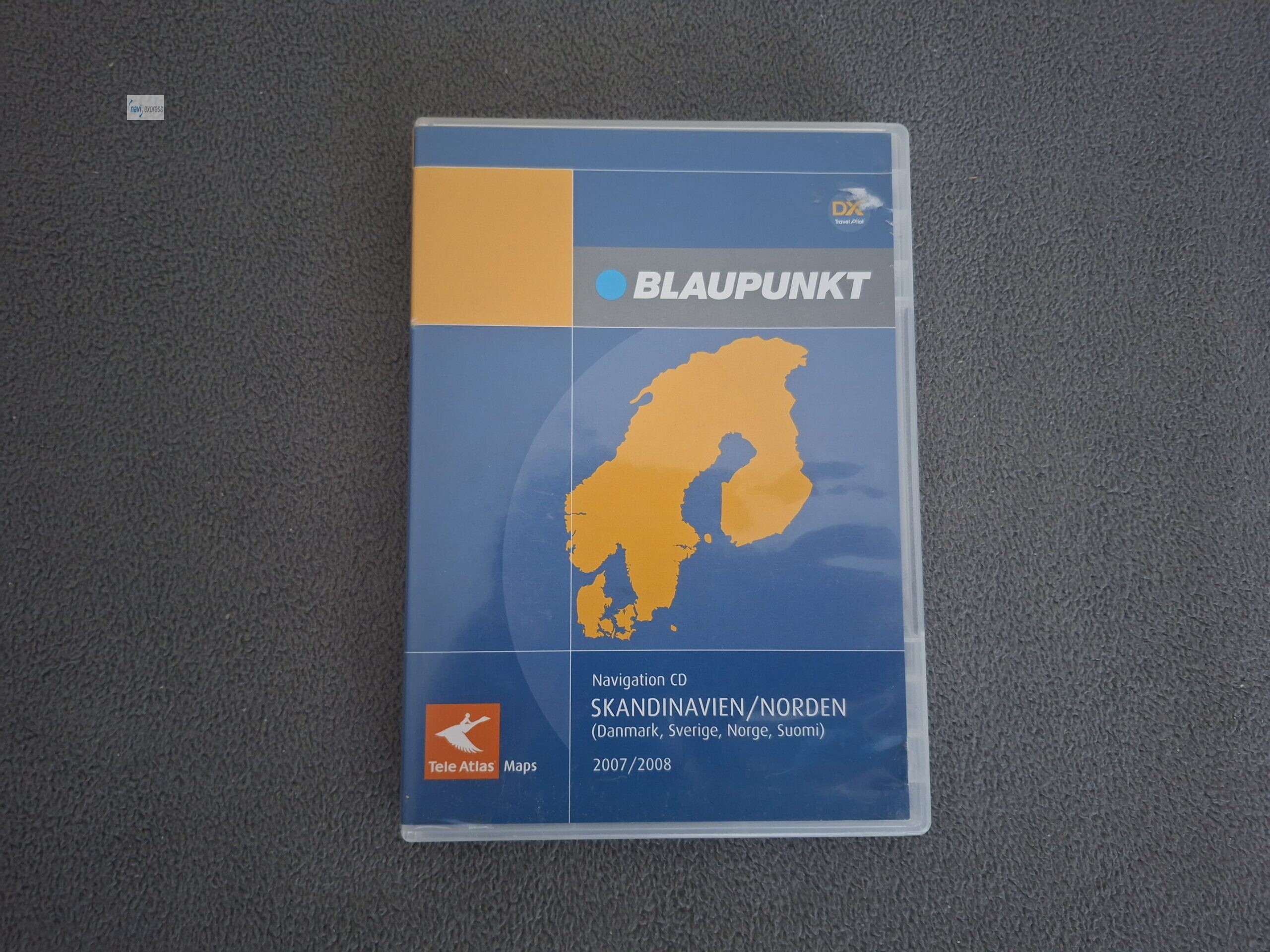 Navigation CD Blaupunkt Travelpilot DX Skandinavien Scandinavia 2007/2008 DX