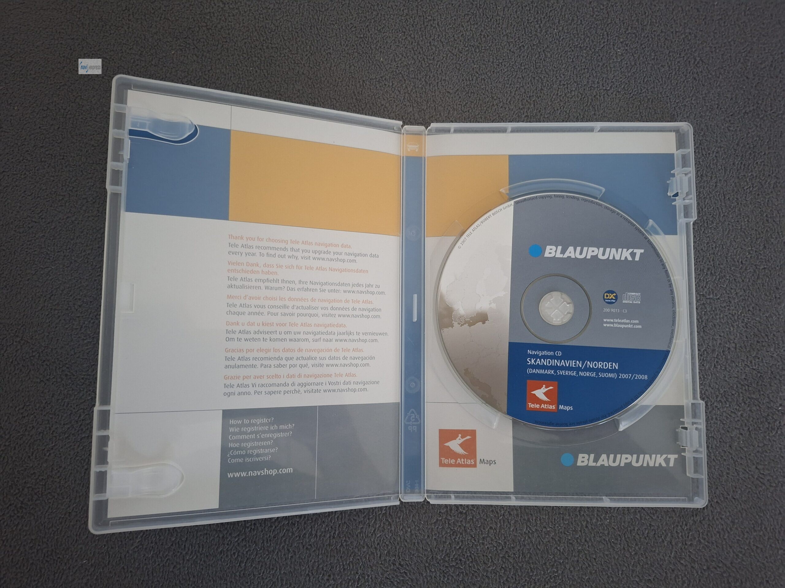 Navigation CD Blaupunkt Travelpilot DX Skandinavien Scandinavia 2007/2008 DX – Bild 4