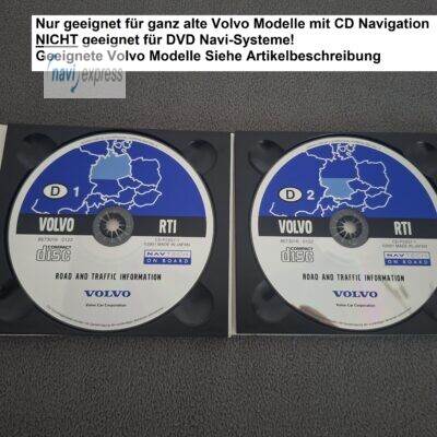 Navigation CD Volvo RTI P2X Deutschland 2001
