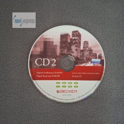 Navi CD Becker Traffic PRO / DTM HIGHSPEED Deutschland 2005 Version 4.0