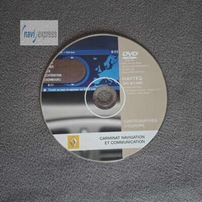Navi DVD Renault Carminat 3 Navigation et Communication CnC Europa V26 von 2006
